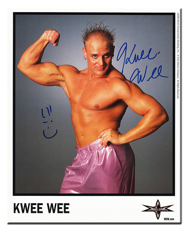 WCW Kwee Wee Angry Alan Funk 8x10 promotional photo picture