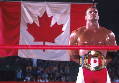 WCW Lance Storm Canadian flag