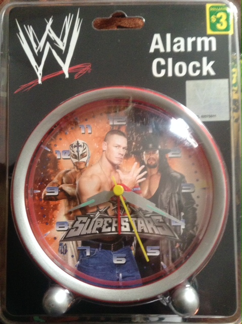 WWE alarm clock