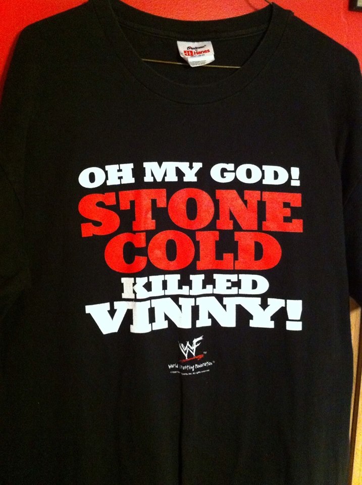 WWF South Park Stone Cold Steve Austin Killed Vinny shirt