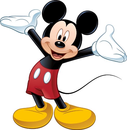 Mickey Mouse arms outstretched
