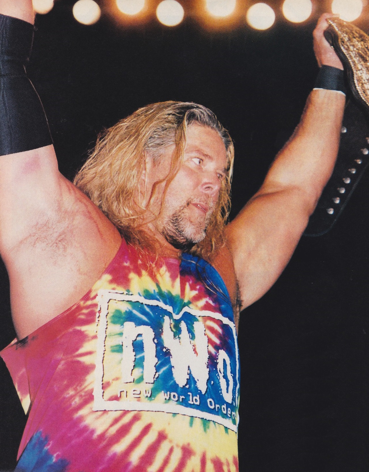 WCW NWO Tie-Dye Shirt Kevin Nash