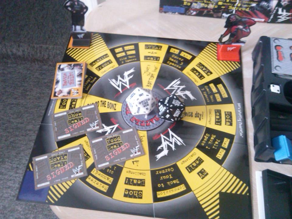 WWF Battle For The Belt Board Game 2