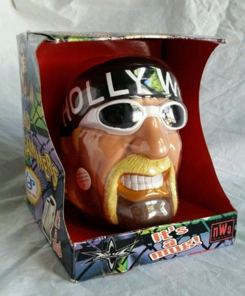 Hollywood Hulk Hogan face mug
