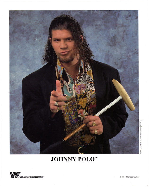 WWF Johnny Polo 8x10 Glossy Photo picture