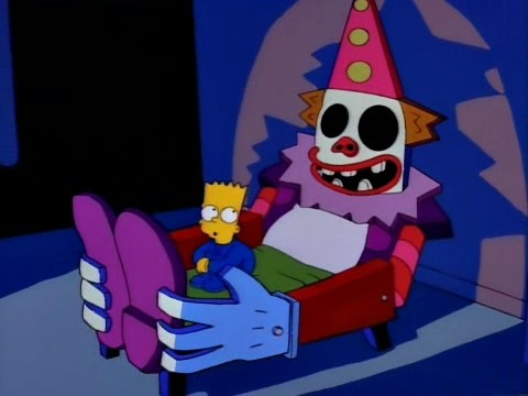 Bart Simpson Clown Bed The Simpsons
