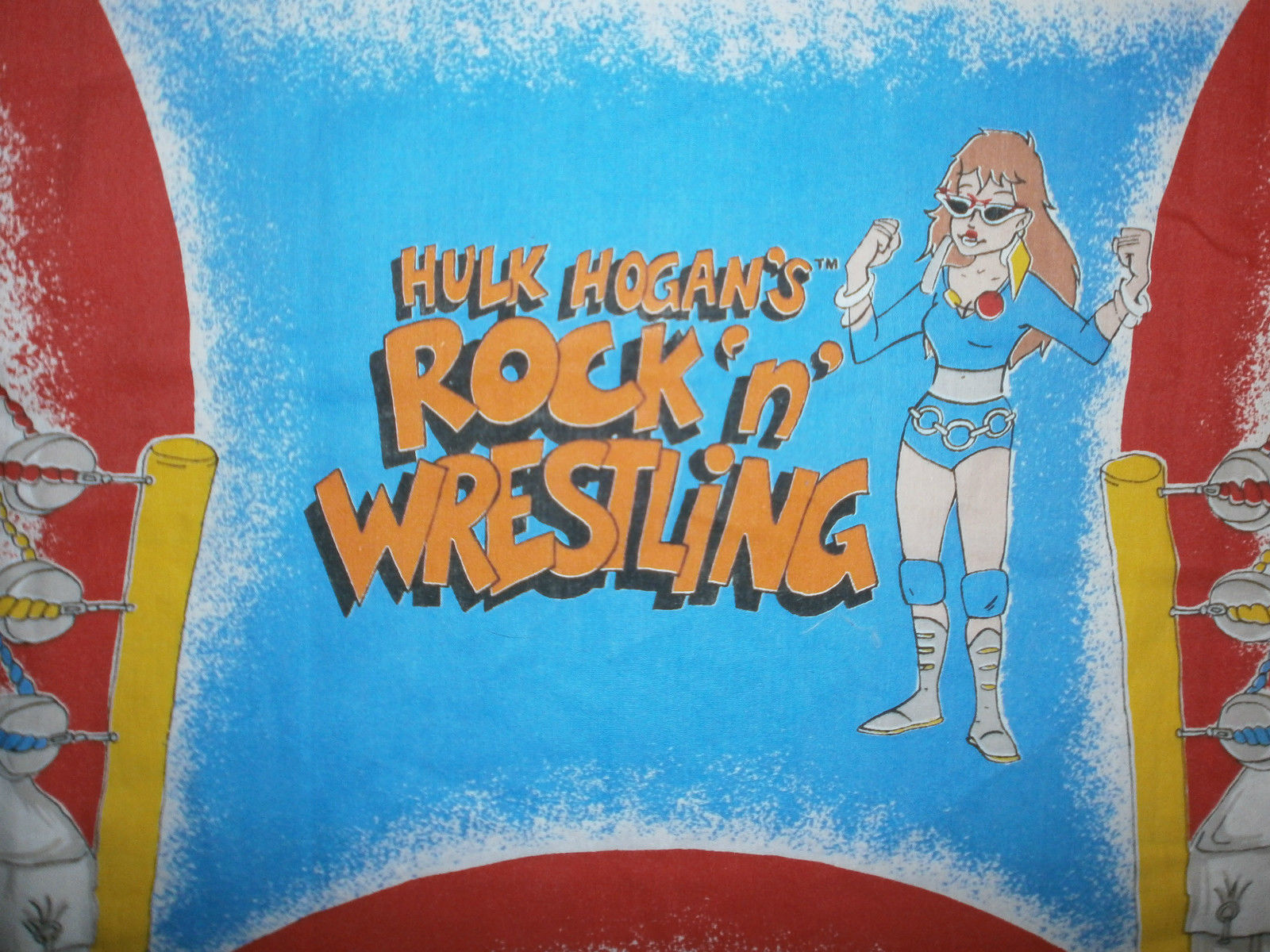 Hulk Hogan Rock 'n' Wrestling Sheet 2