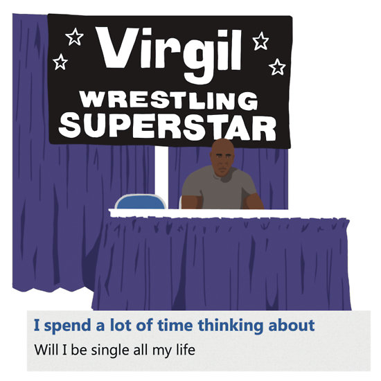 Virgil Wrestling Superstar shirt