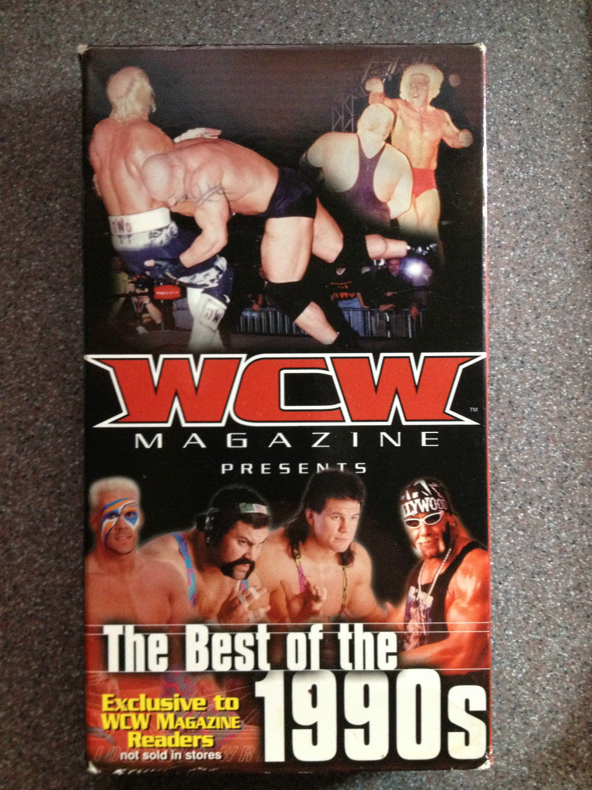 WCW Magazine Presents The Best Of The 1990's VHS video tape 1