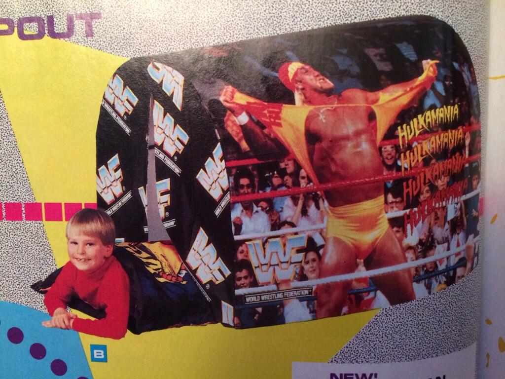 WWF Hulk Hogan sleeping tent 1992