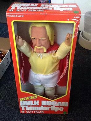 Hulk Hogan Rocky III Rocky 3 Thunderlips doll