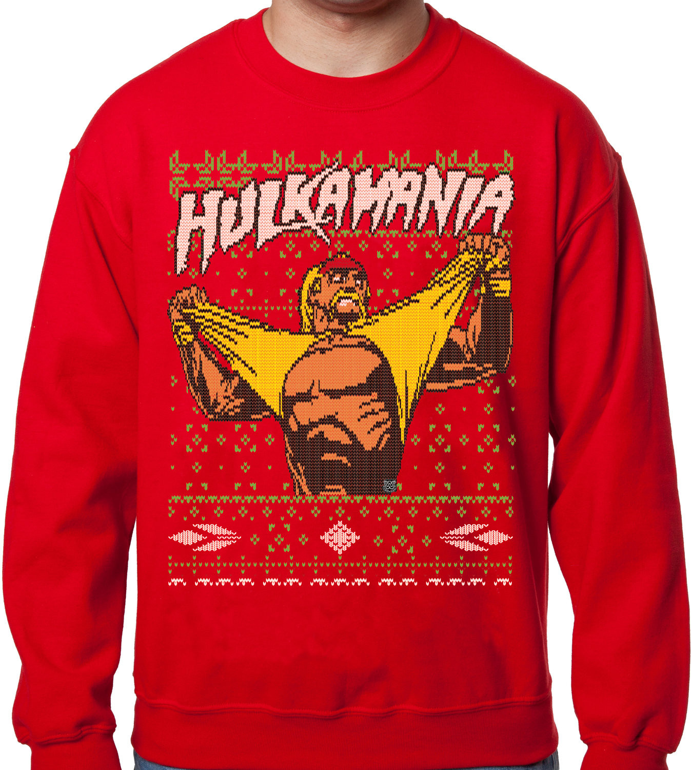 Hulk Hogan Ugly Christmas Sweater