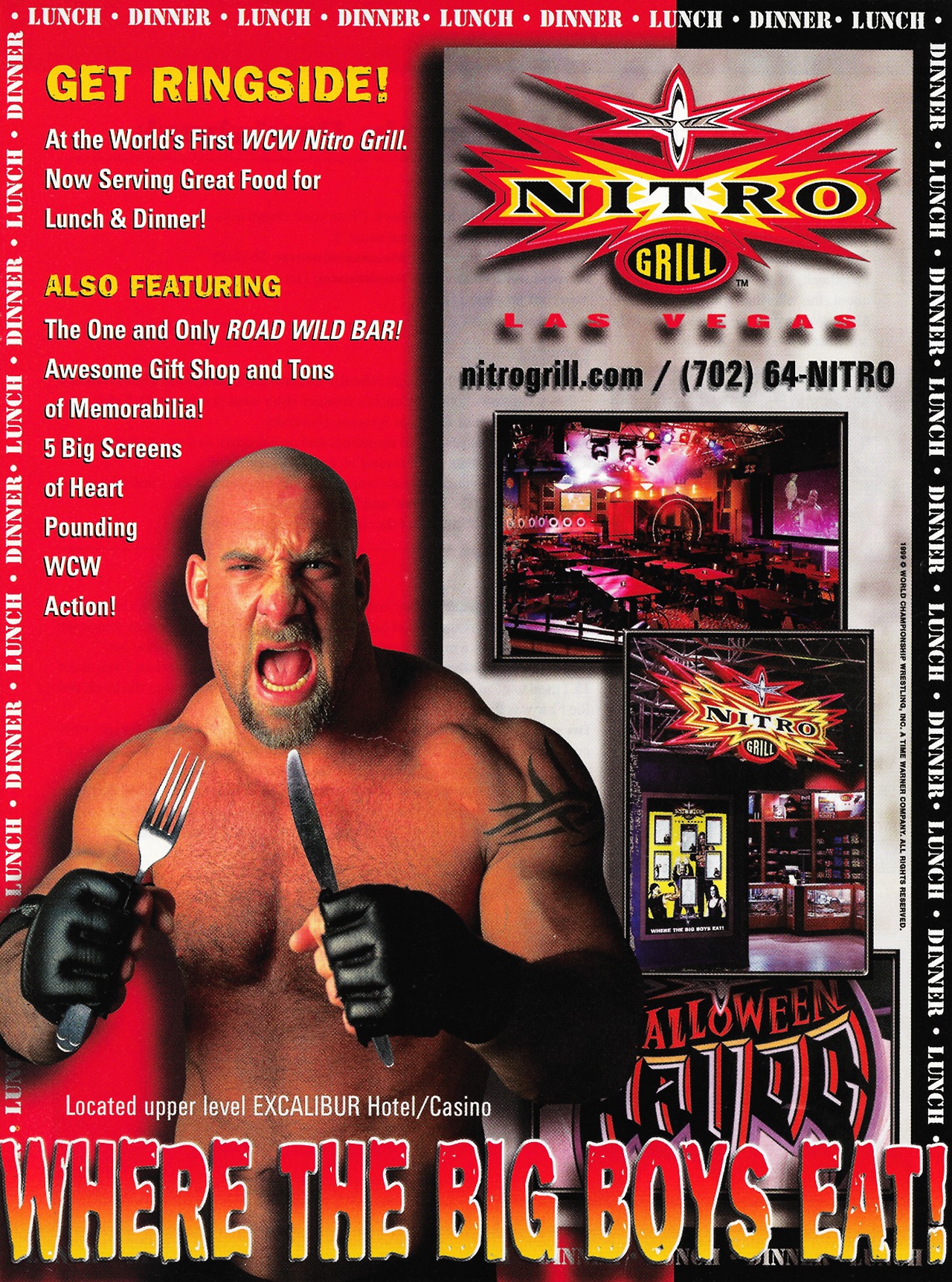 WCW Nitro Grill ad
