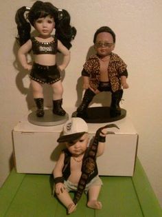 Chyna Rock Steve Austin baby dolls