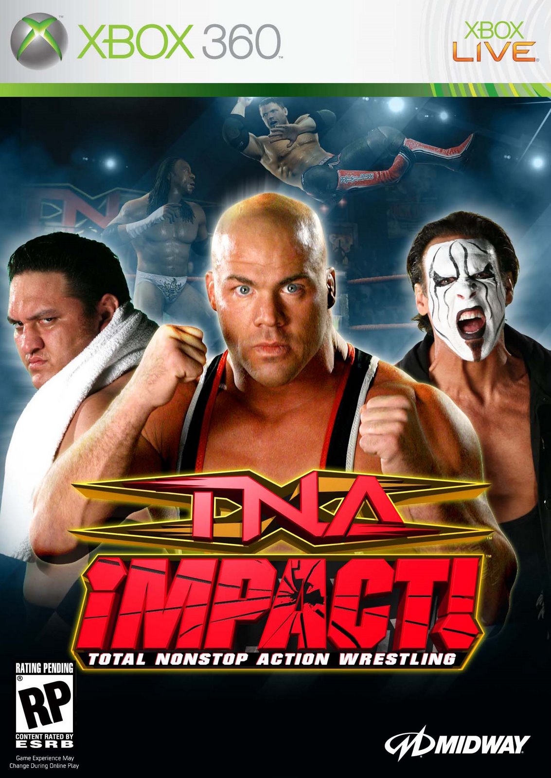 TNA Impact Wrestling video game art