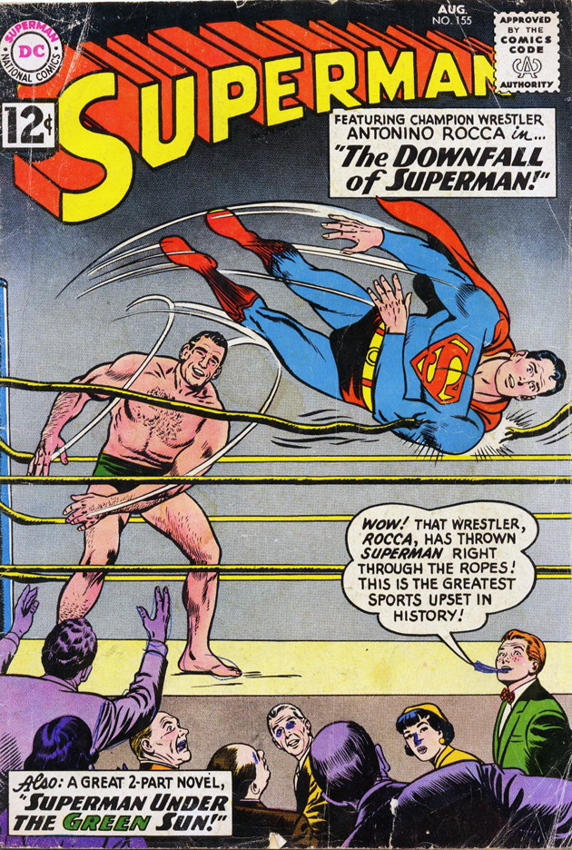 Superman wrestling comic Antonino Rocca