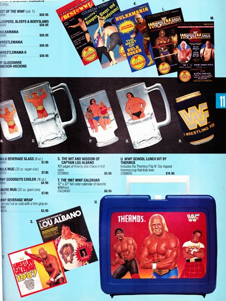 The Wit and Wisdom of Captain Lou Albano WWF 1987 catalog
