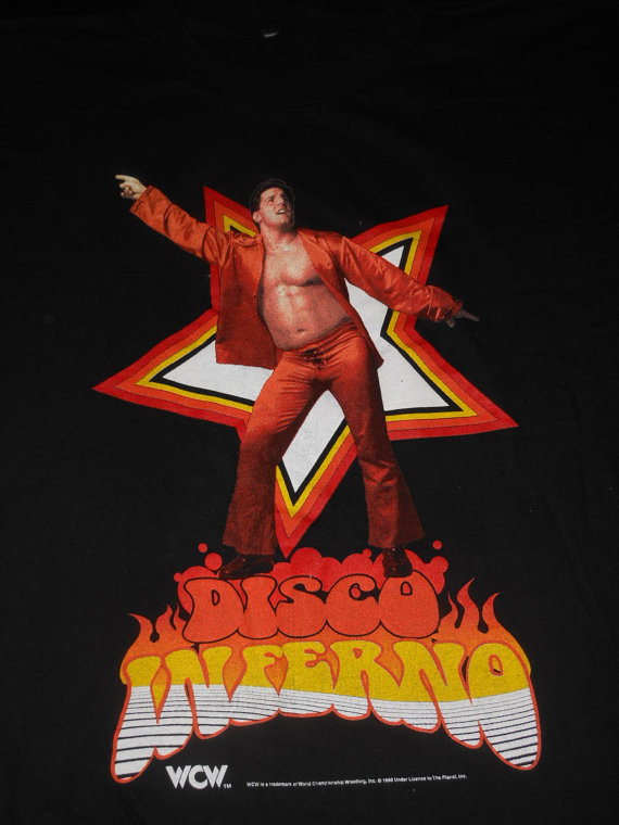 WCW Disco Inferno shirt