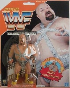 WWF WWE Hasbro custom series 12 Bastion Booger Wrestling Figure 