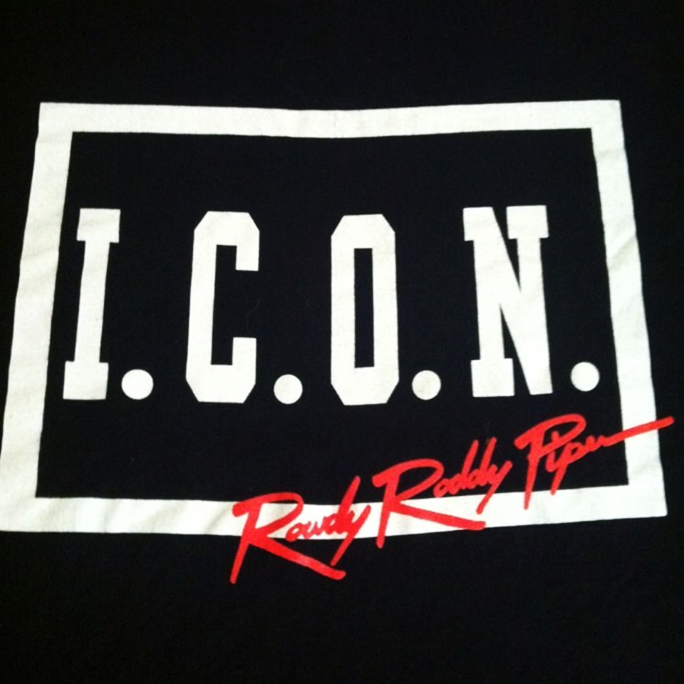 Roddy Piper I.C.O.N ICON shirt