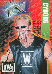 WCW NWO Cyborg trading card 1