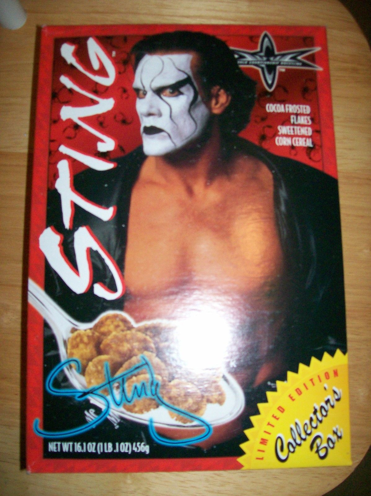 WCW Sting cereal