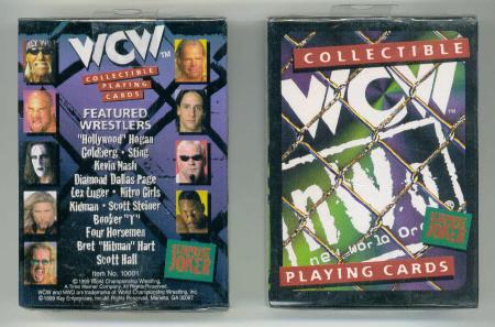 WCW playing cards