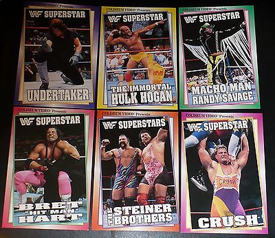 WWF 1993 Coliseum Video postcards