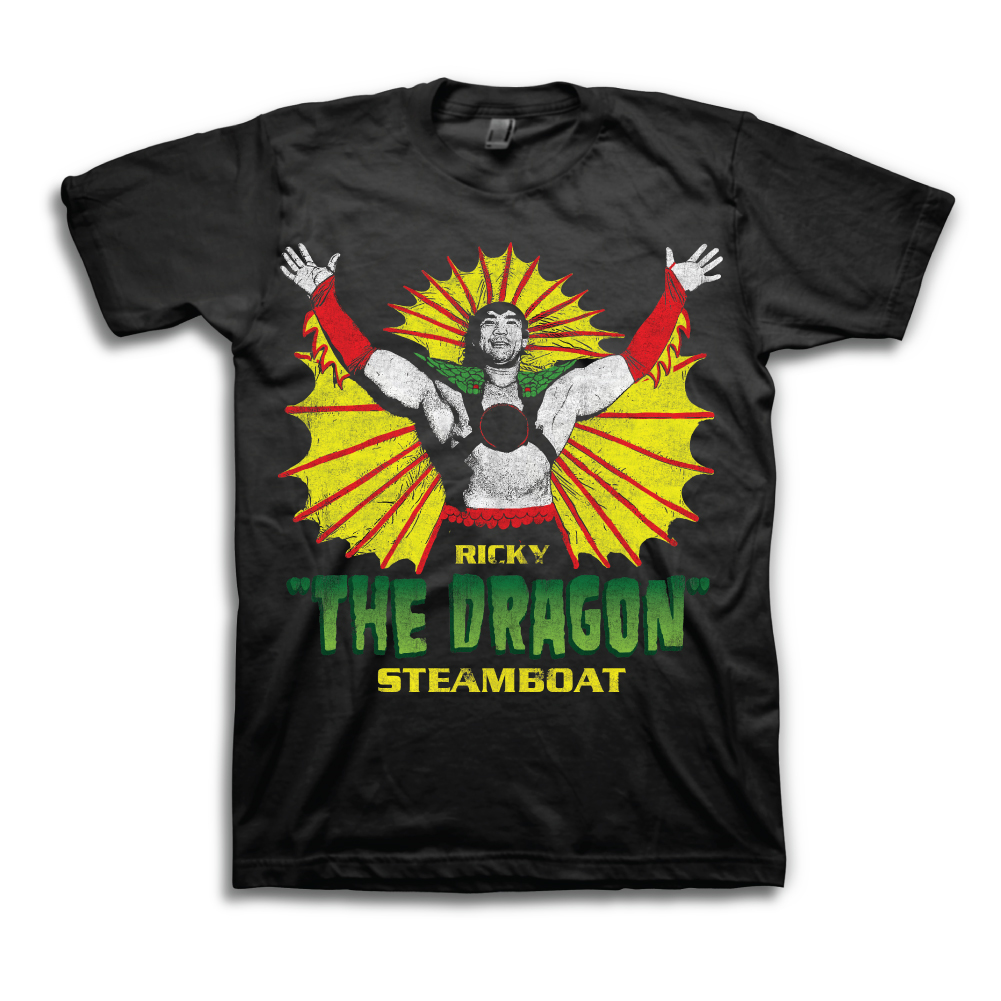 WWF Ricky The Dragon Steamboat shirt