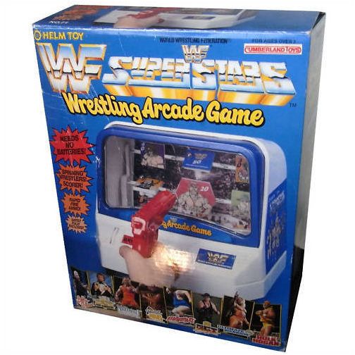 WWF Superstars Wrestling Arcade Game toy 11