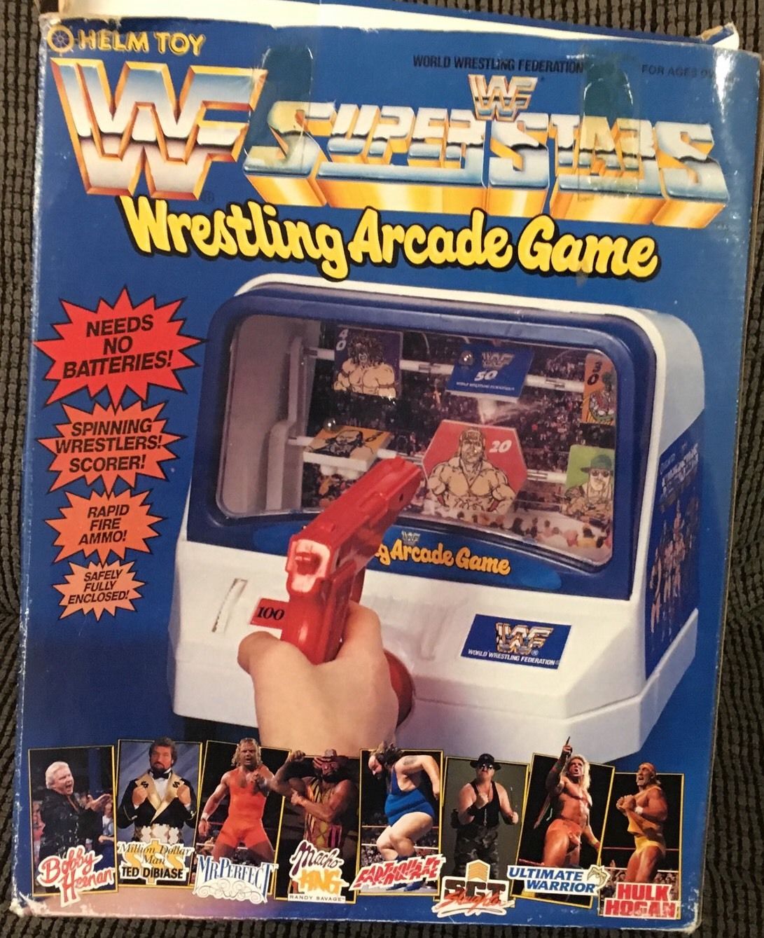 WWF Superstars Wrestling Arcade Game toy 2