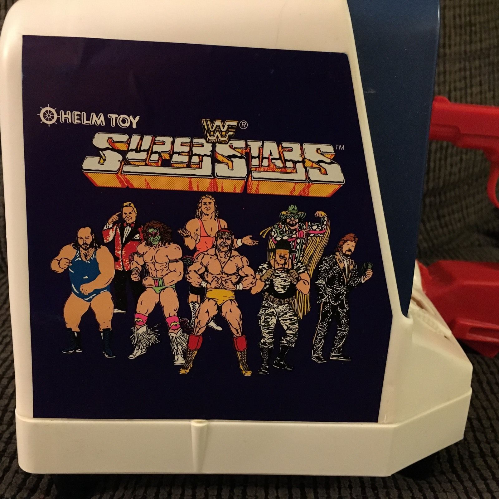 WWF Superstars Wrestling Arcade Game toy 6