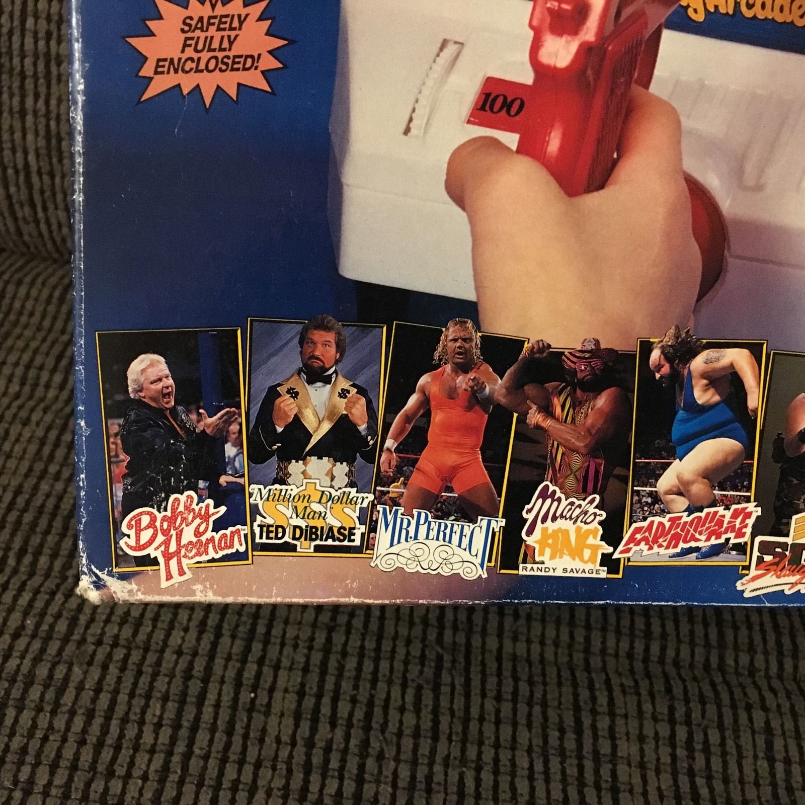 WWF Superstars Wrestling Arcade Game toy 9
