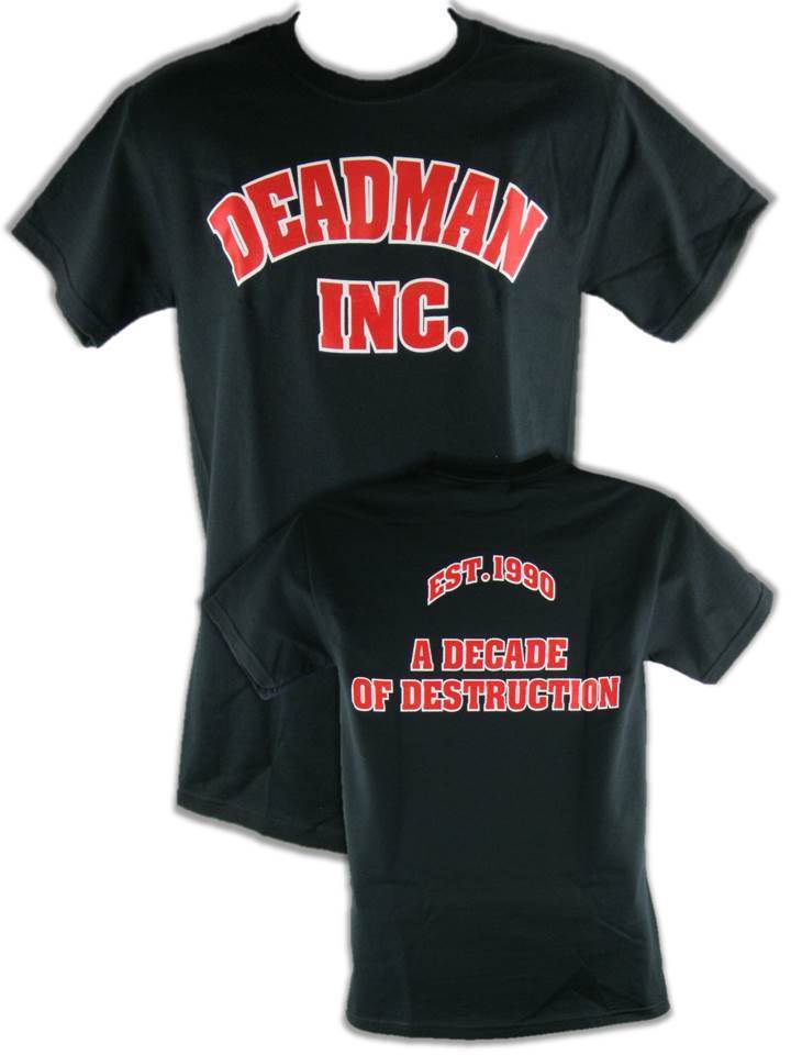 WWF The Undertaker Deadman Inc. shirt