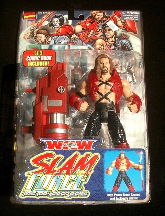 WCW S.L.AM Force Slam Force Kevin Nash figure toy