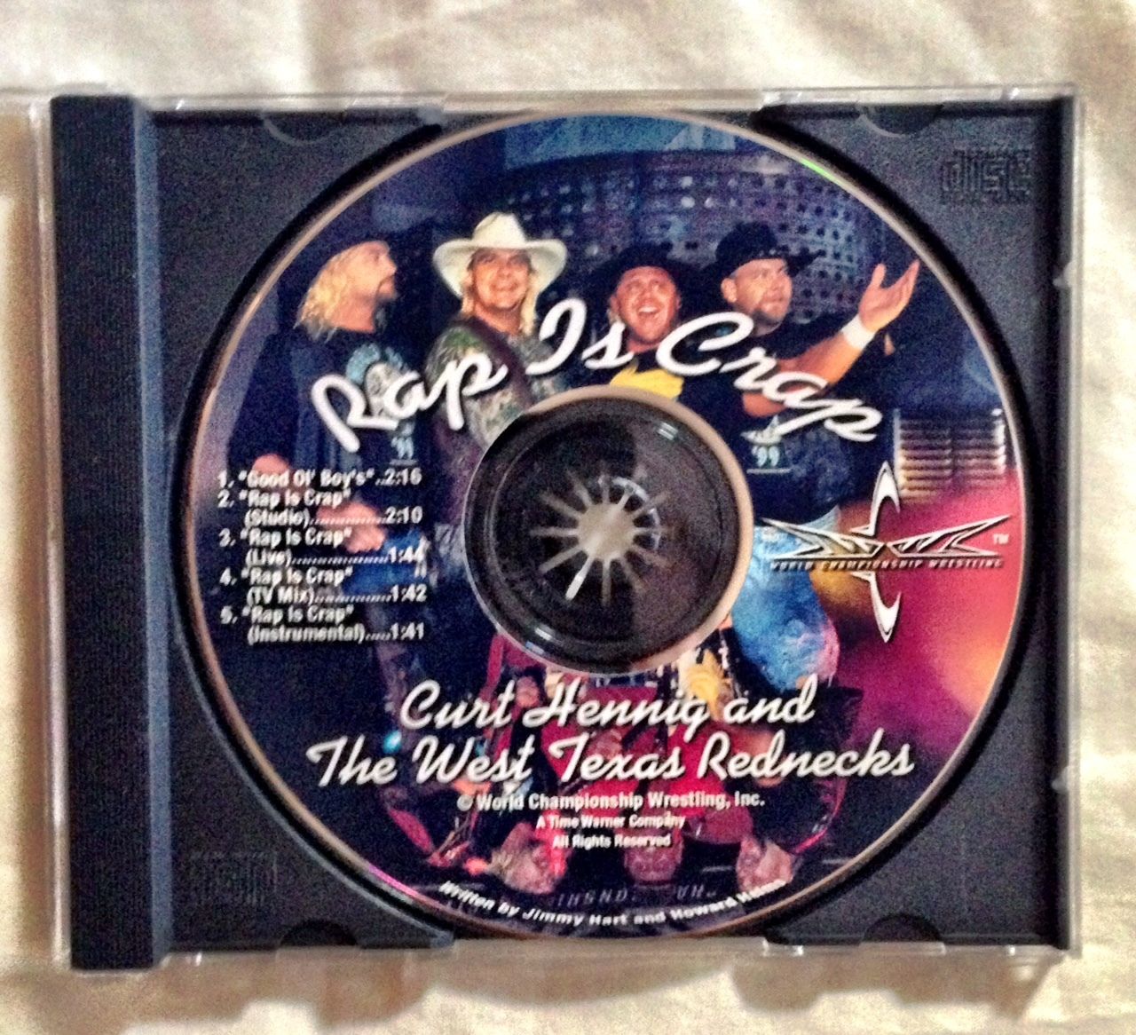 WCW West Texas Rednecks Good Old Boys Rap Is Crap CD single