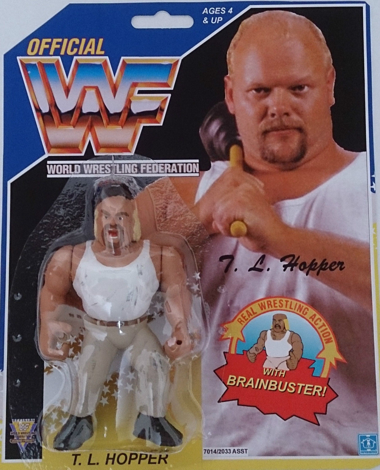 WWF T.L Hopper custom Hasbro figure