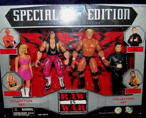 WWF figure collection Sunny Bret Hart Psycho Sid Vince McMahon 2