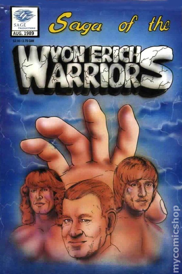 Saga Of The Von Erich Warriors comic book