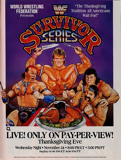 Someone Bought This The revised Survivor Series 1993 poster reveals a