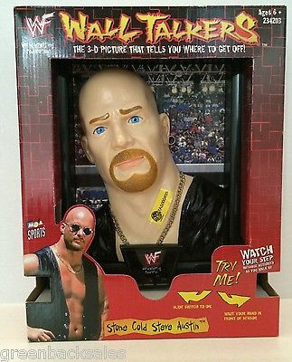 WWF Wall Talkers Stone Cold Steve Austin in box 1