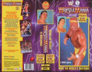 Wrestle Mania IV Flag 3x5 WWF Banner World Wrestling Federation Mania 4 Man Cave 
