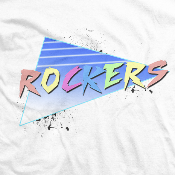 The Rockers WWF shirt logo