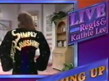 INDUCTION: Rick Rude on Regis & Kathie Lee – Featuring Ol’ Rear Regis!