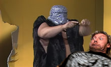 Headlies: The Shockmaster Interrupts Exploding Barbed Wire Deathmatch