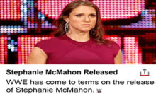 Headlies: WWE Releases Stephanie McMahon