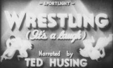Induction: “Wrestling (It’s a Laugh)” – WrestleCrap, 1930s style